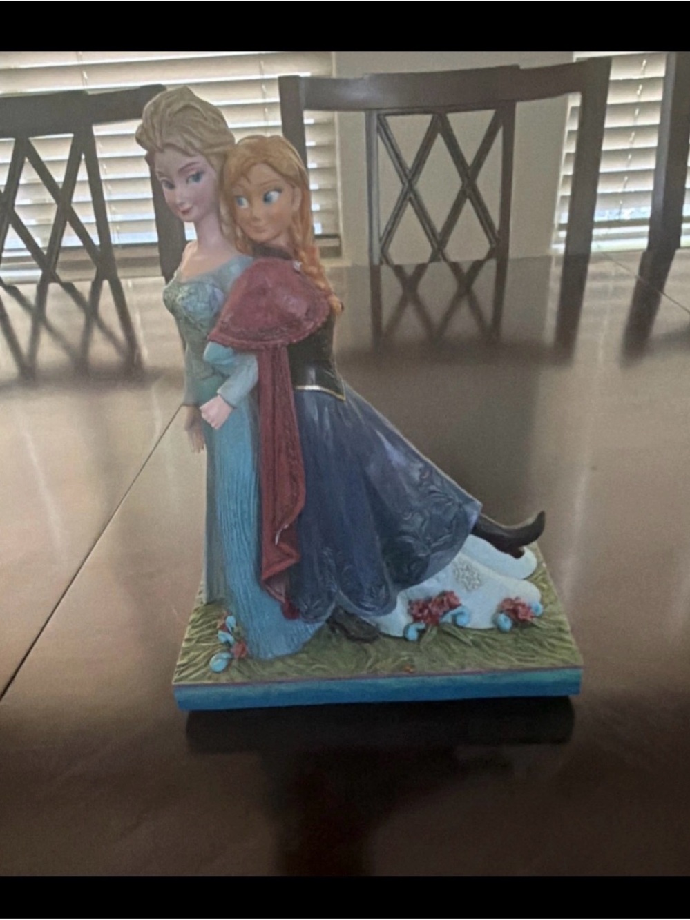 Jim Shore Disney Showcase Traditions Frozen Elsa and Anna Figurine Collectible